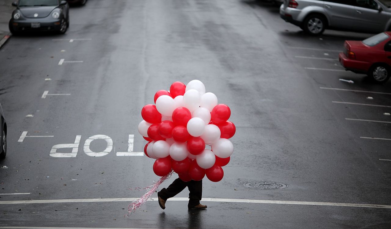 Palloncini per San Valentino
