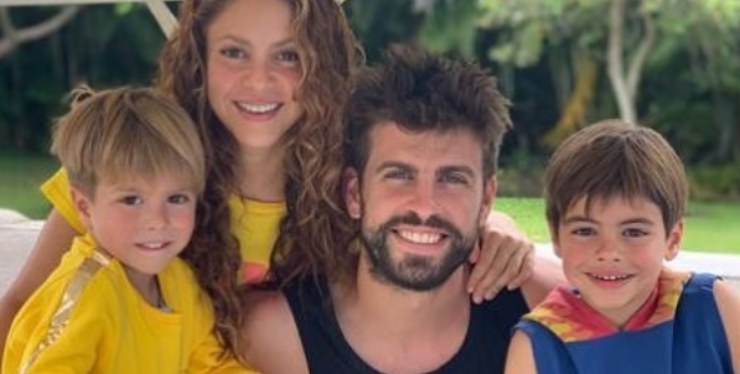 Shakira e Piqué Compleanno