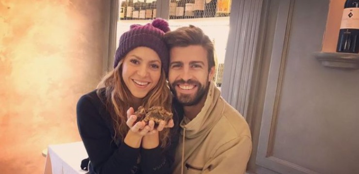 Shakira e Piqué Compleanno