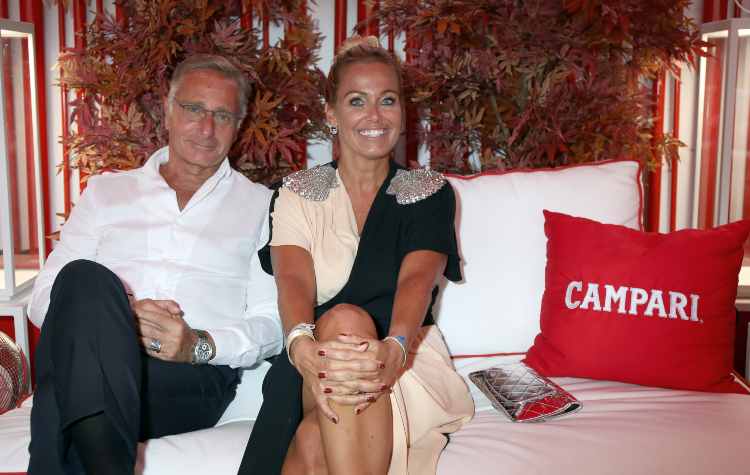 Sonia Bruganelli con suo marito Paolo Bonolis