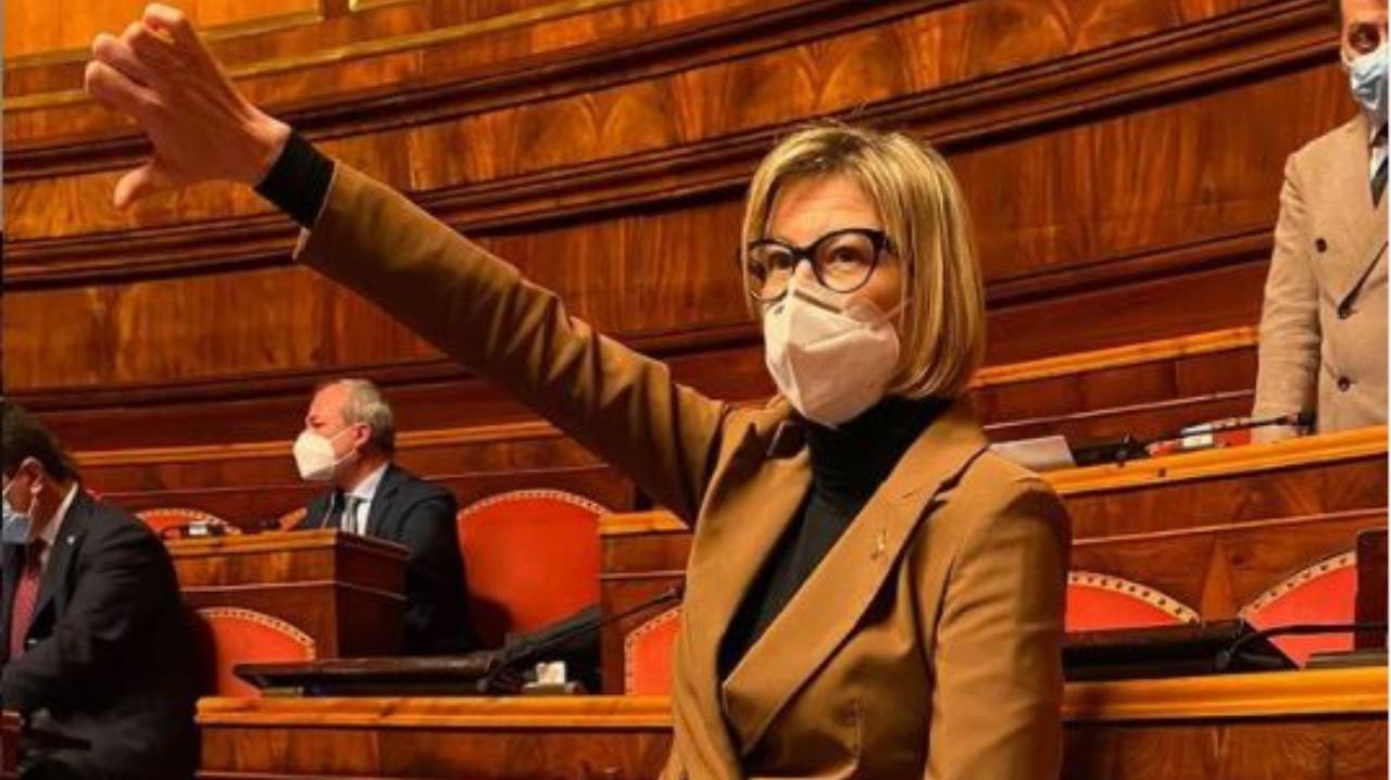 Senatrice leghista rimborso