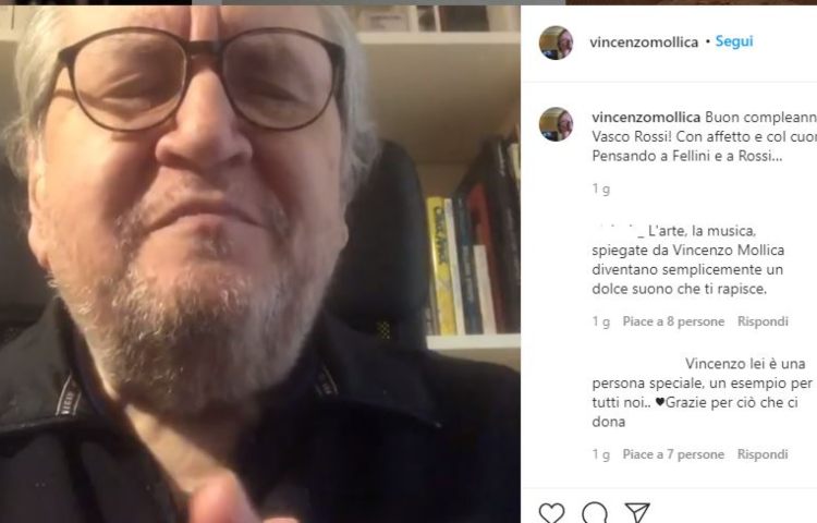 Vincenzo Mollica su Instagram 
