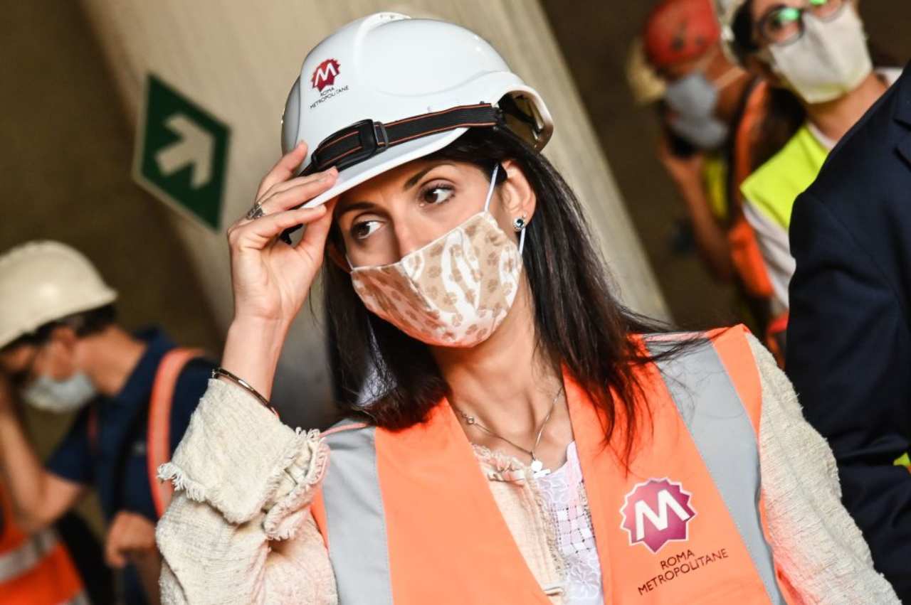 Virginia Raggi Funivia