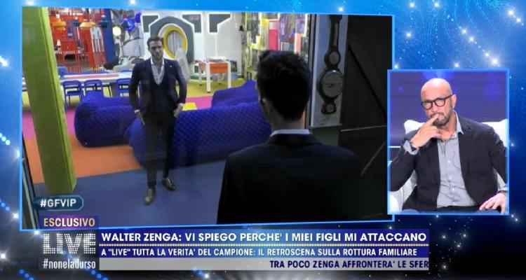 Walter Zenga accuse figli