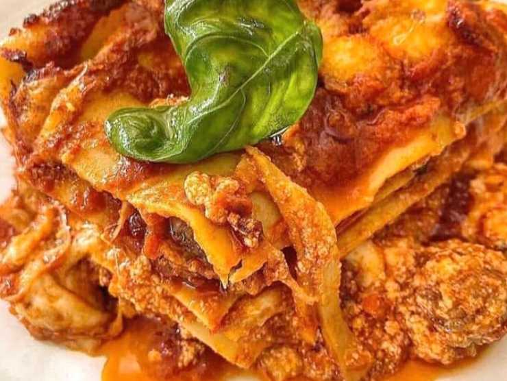 lasagna napoletana per carnevale