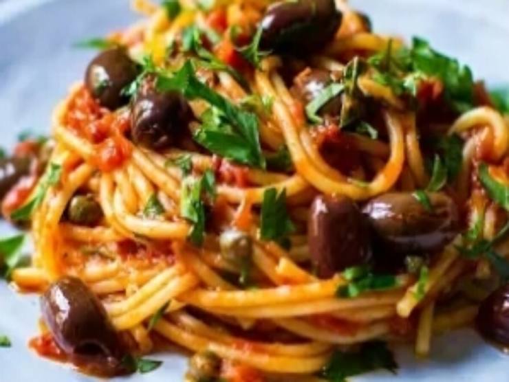 spaghetti alla puttanesca variante