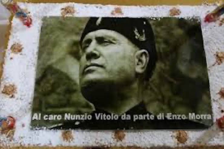 Torta con Mussolini