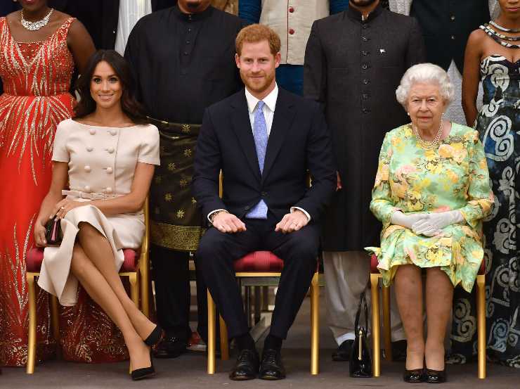 Harry, Meghan e la Regina Elisabetta