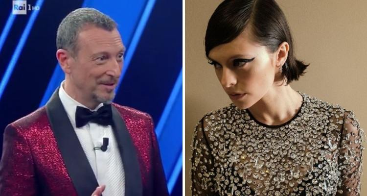 Amadeus e Francesca Michielin