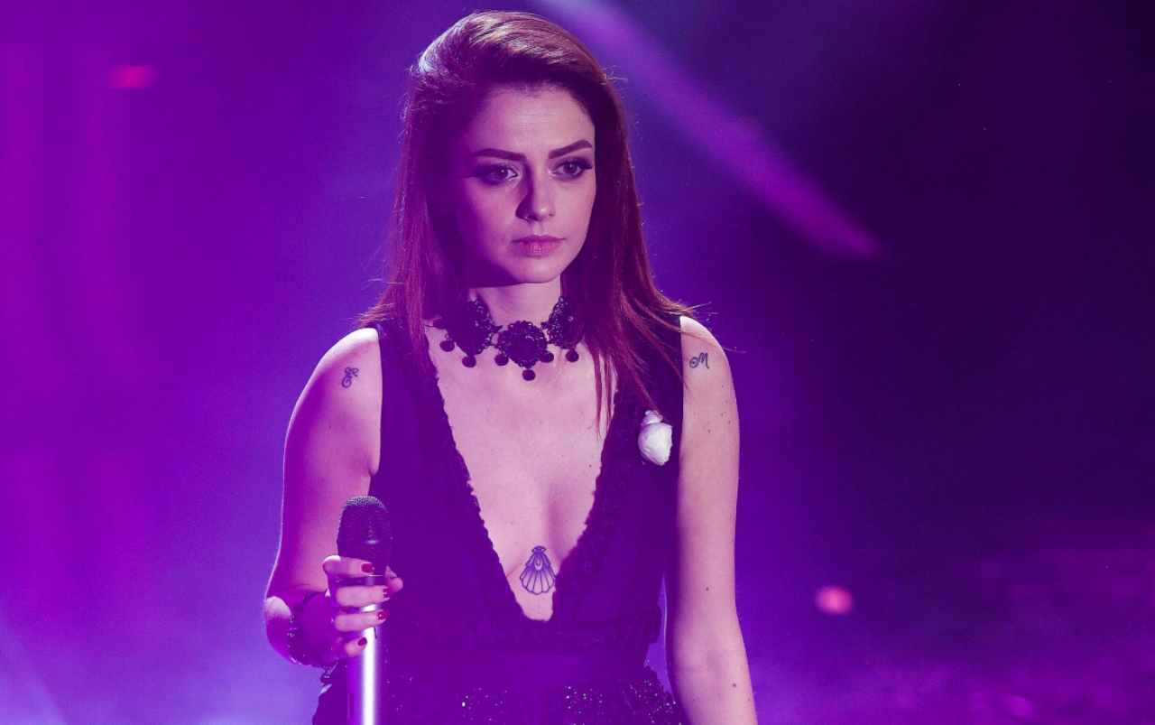 Annalisa Scarrone sul palco