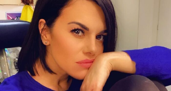 Bianca Guaccero Calze Trasparenze