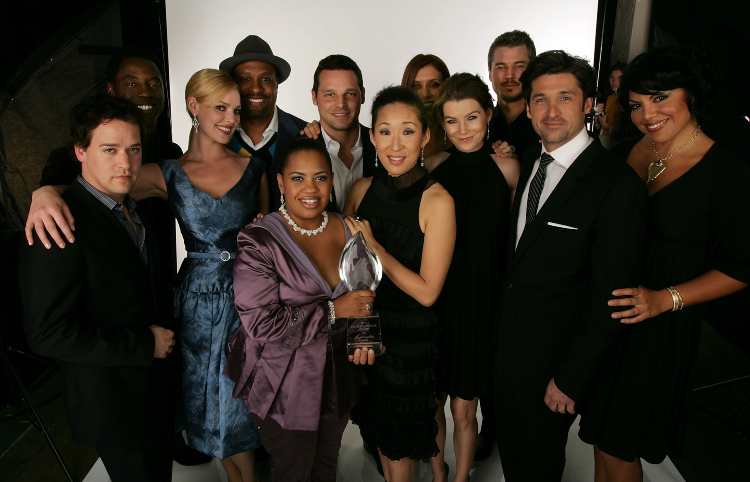 Lo storico cast di Grey's Anatomy