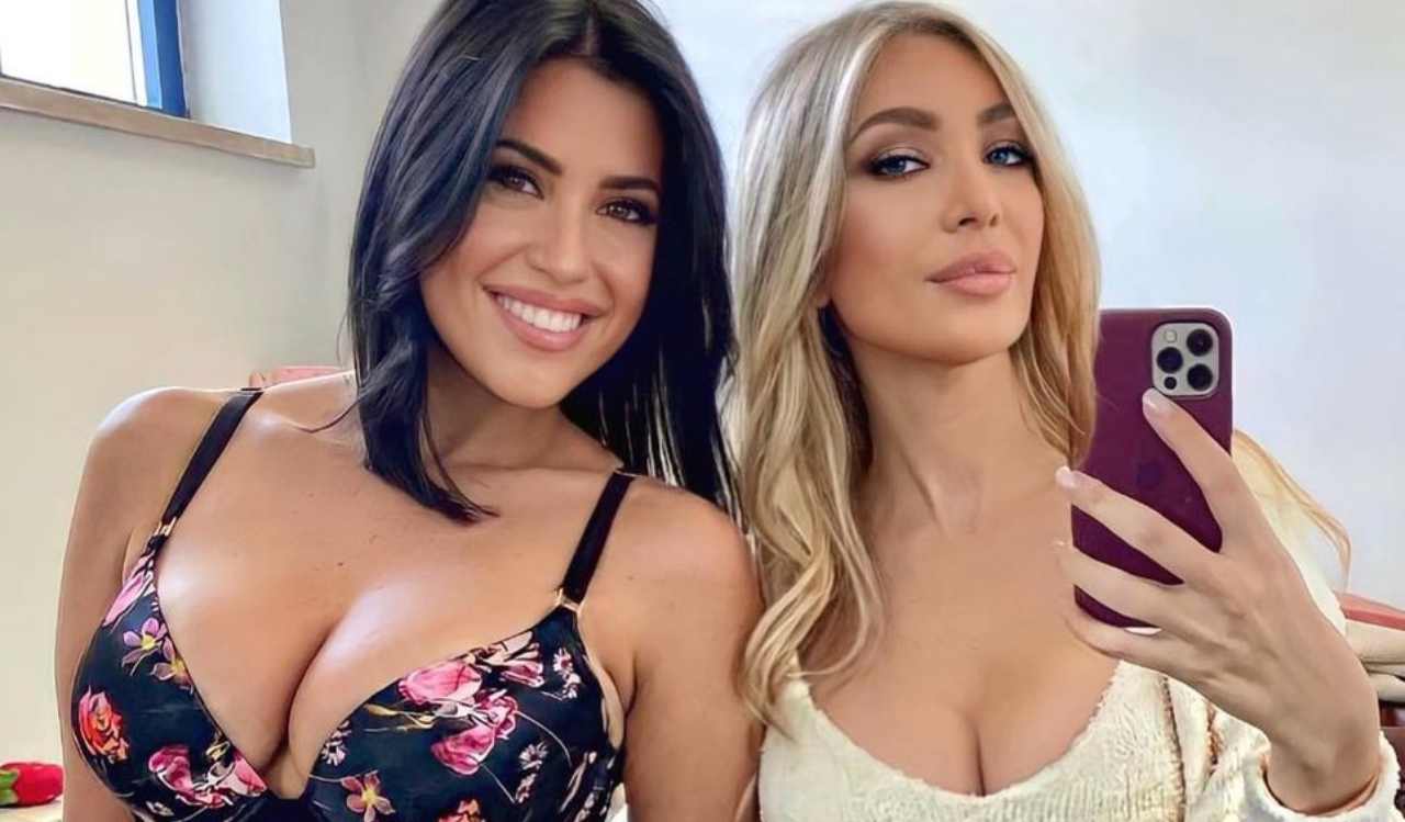 Claudia Ruggeri e Laura Cremaschi in camerino