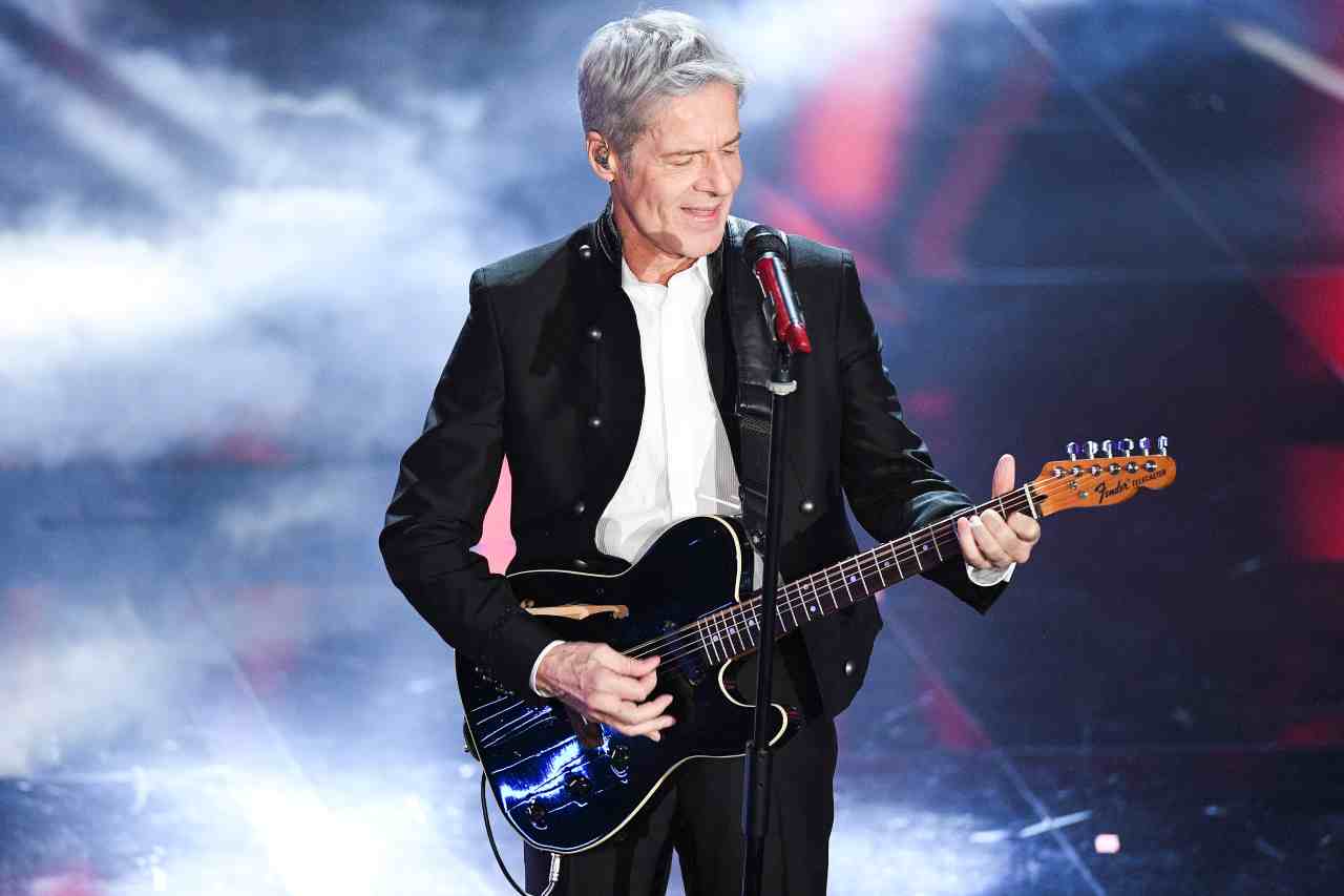 Claudio Baglioni sul palco