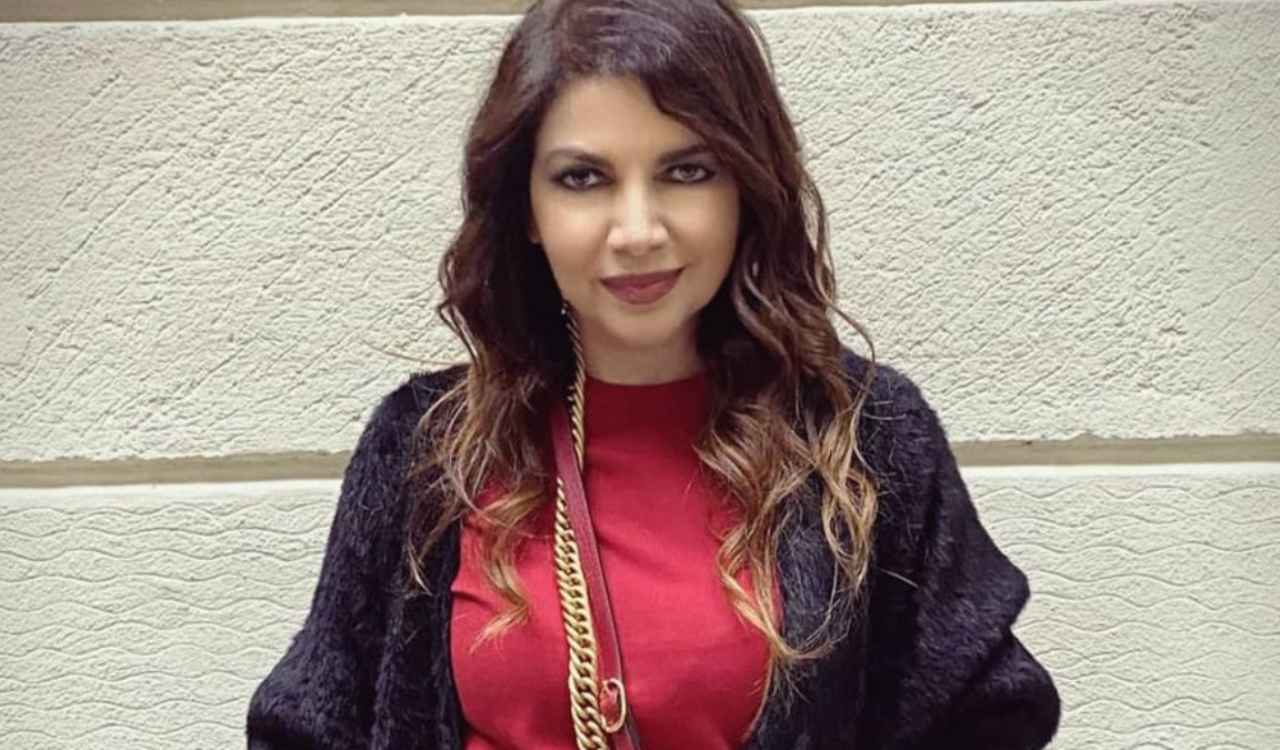 Cristina D'Avena in primo piano