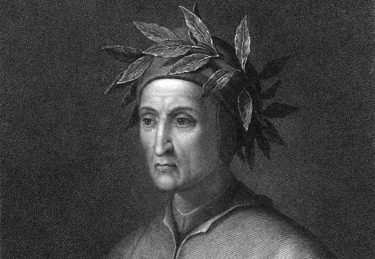 Dante Alighieri in bianco e nero