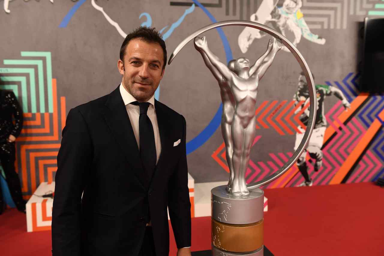 Del Piero sorridente