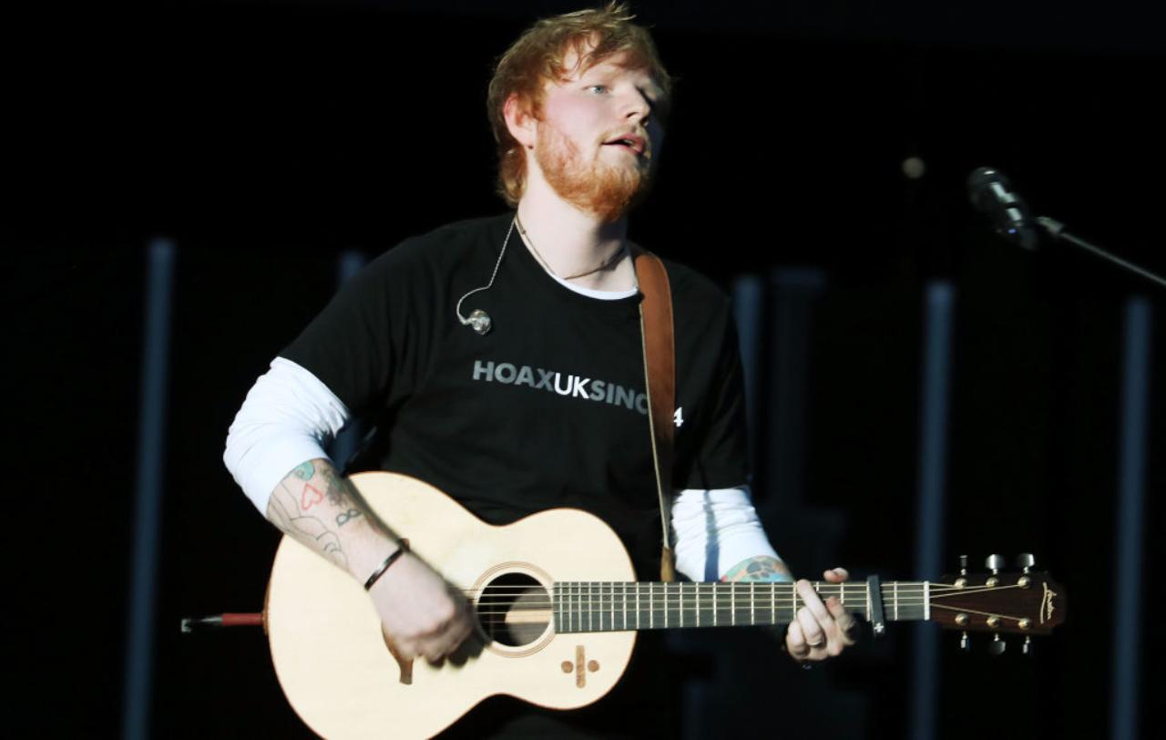 Ed Sheeran in concerto