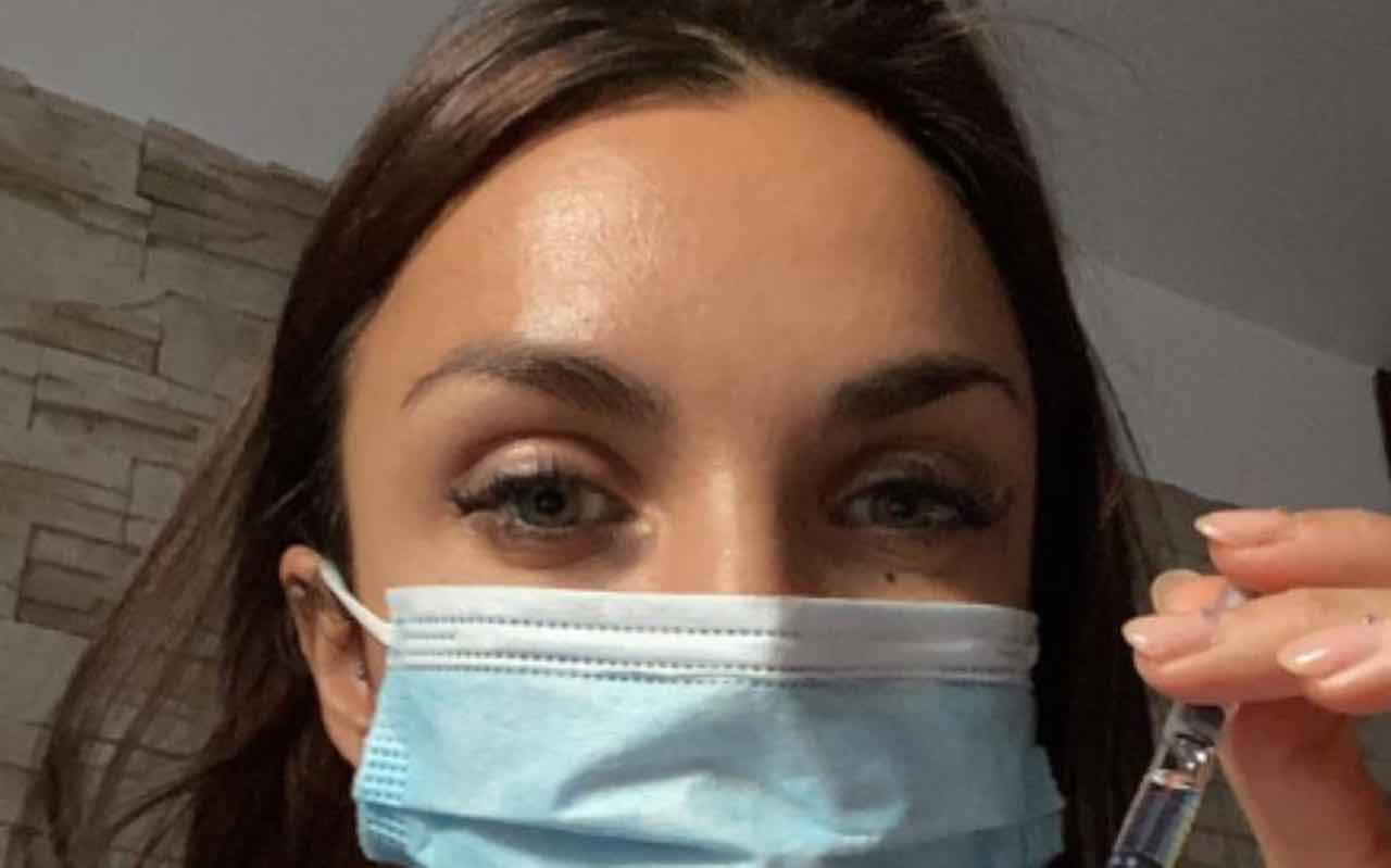 Elettra Lamborghini covid tampone