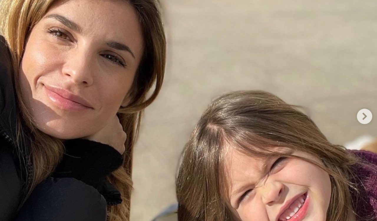 Elisabetta Canalis, la figlia Skyler pazza