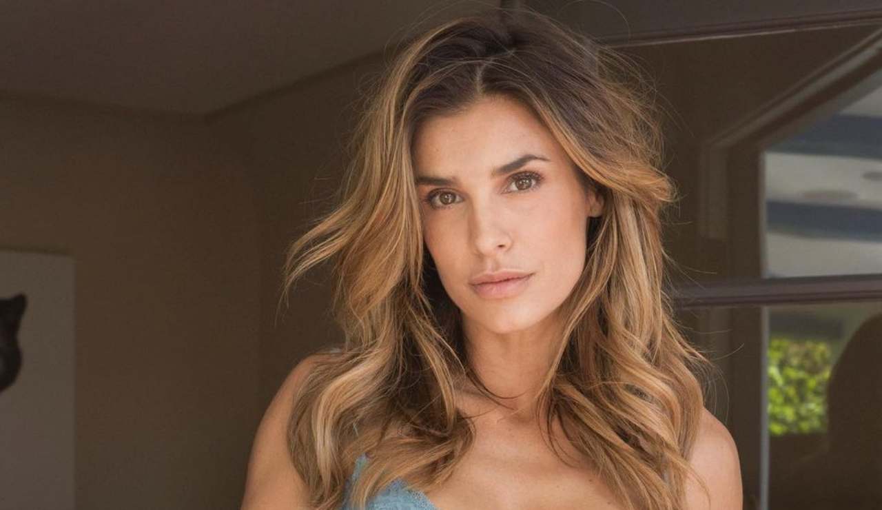Elisabetta Canalis in posa