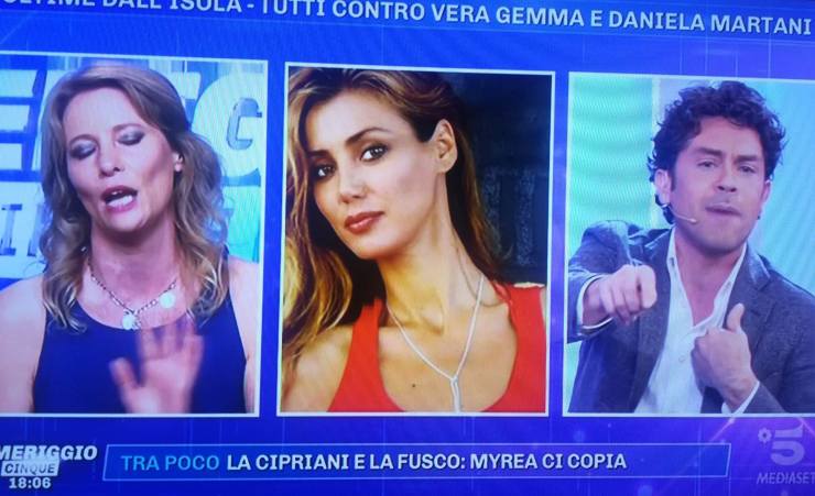 Flavia Vento difende Daniela Martani