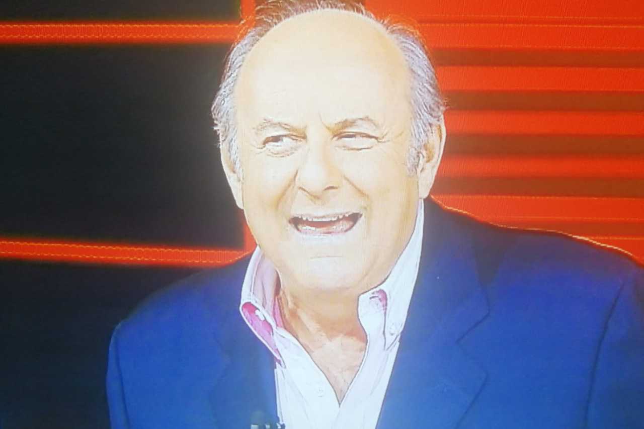 Gerry Scotti sorpreso a Caduta Libera