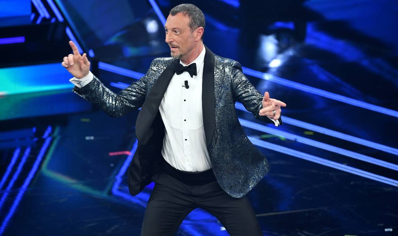Amadeus a Sanremo 2021