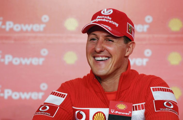 Michael Schumacher sorriso