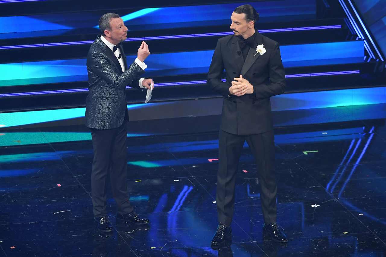 Ibrahimovic a Sanremo