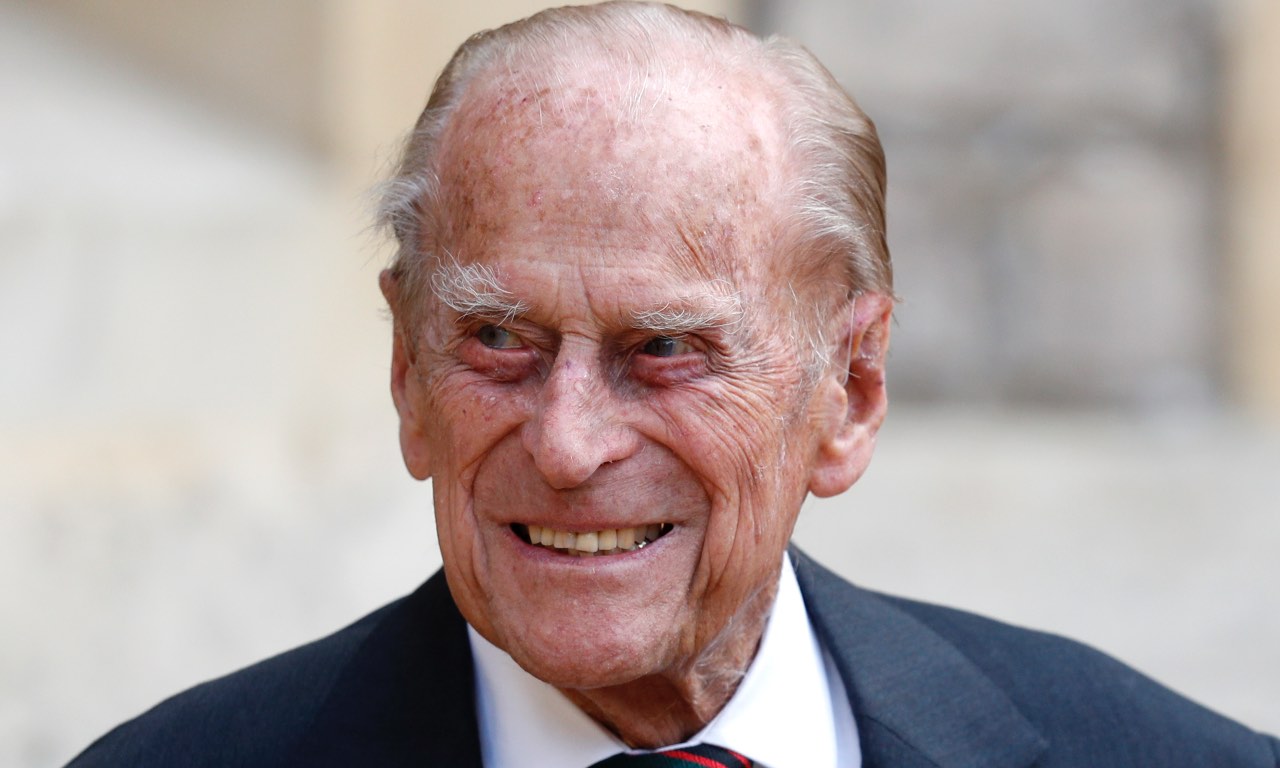 Il Principe Filippo sorridente