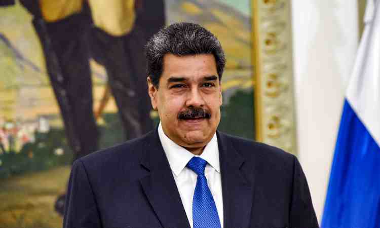 Nicolas Maduro serioso