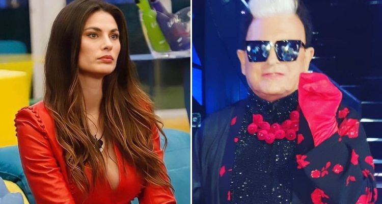 Malgioglio e Dayane Mello