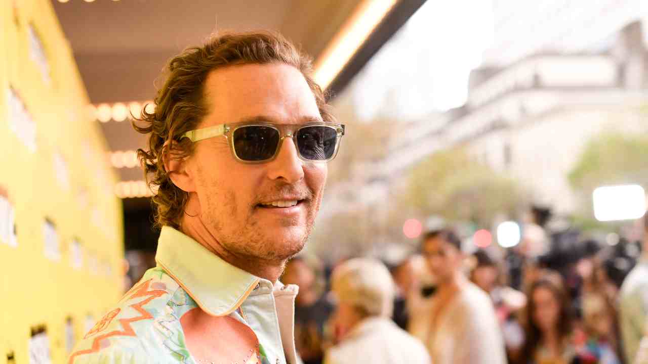 Matthew McConaughey sorride