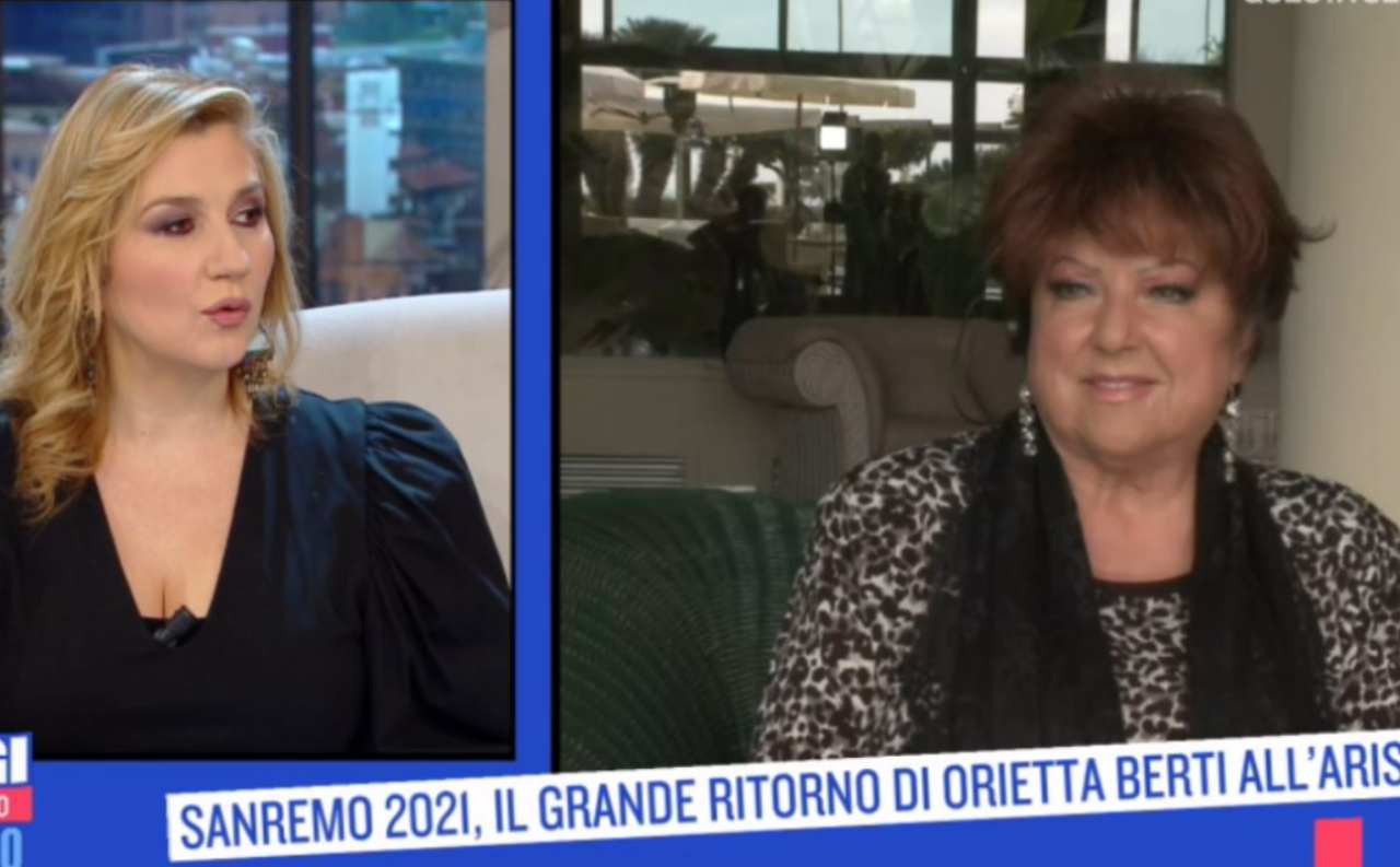 Orietta Berti ospite da Serena Bortone