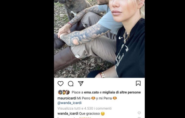 Post Instagram di Icardi 