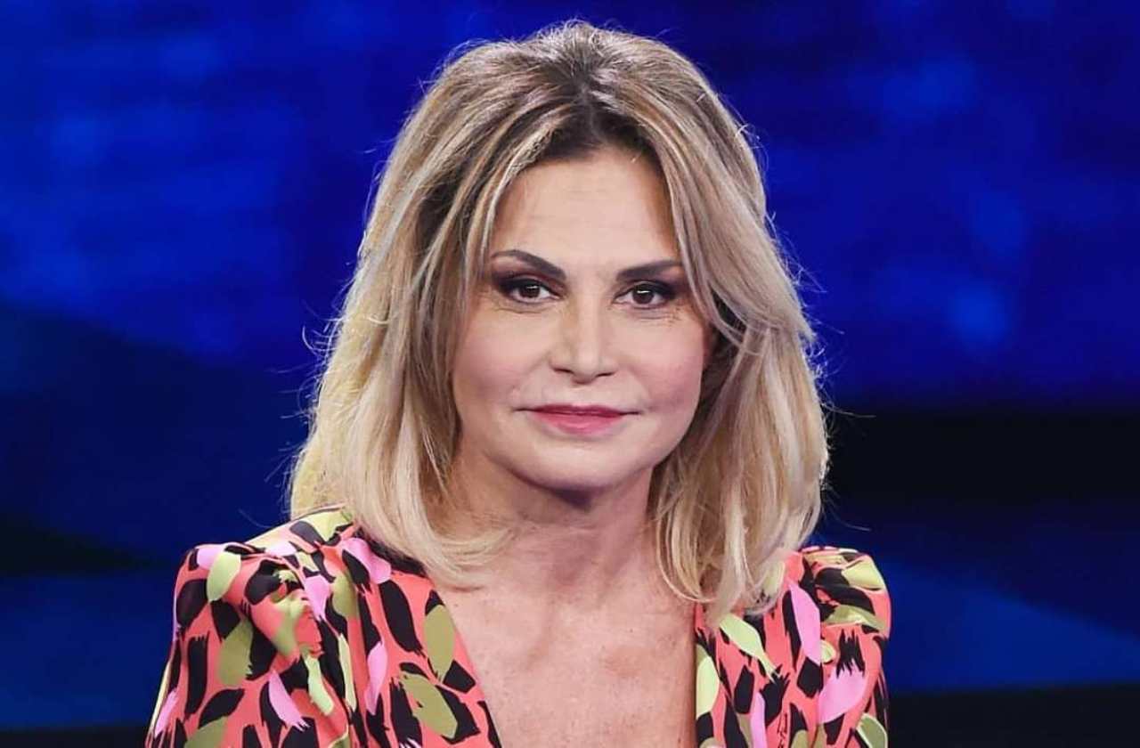 Simona Ventura in studio