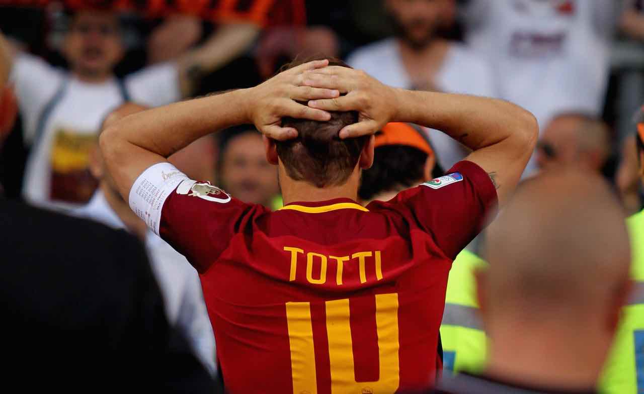 Totti disperato