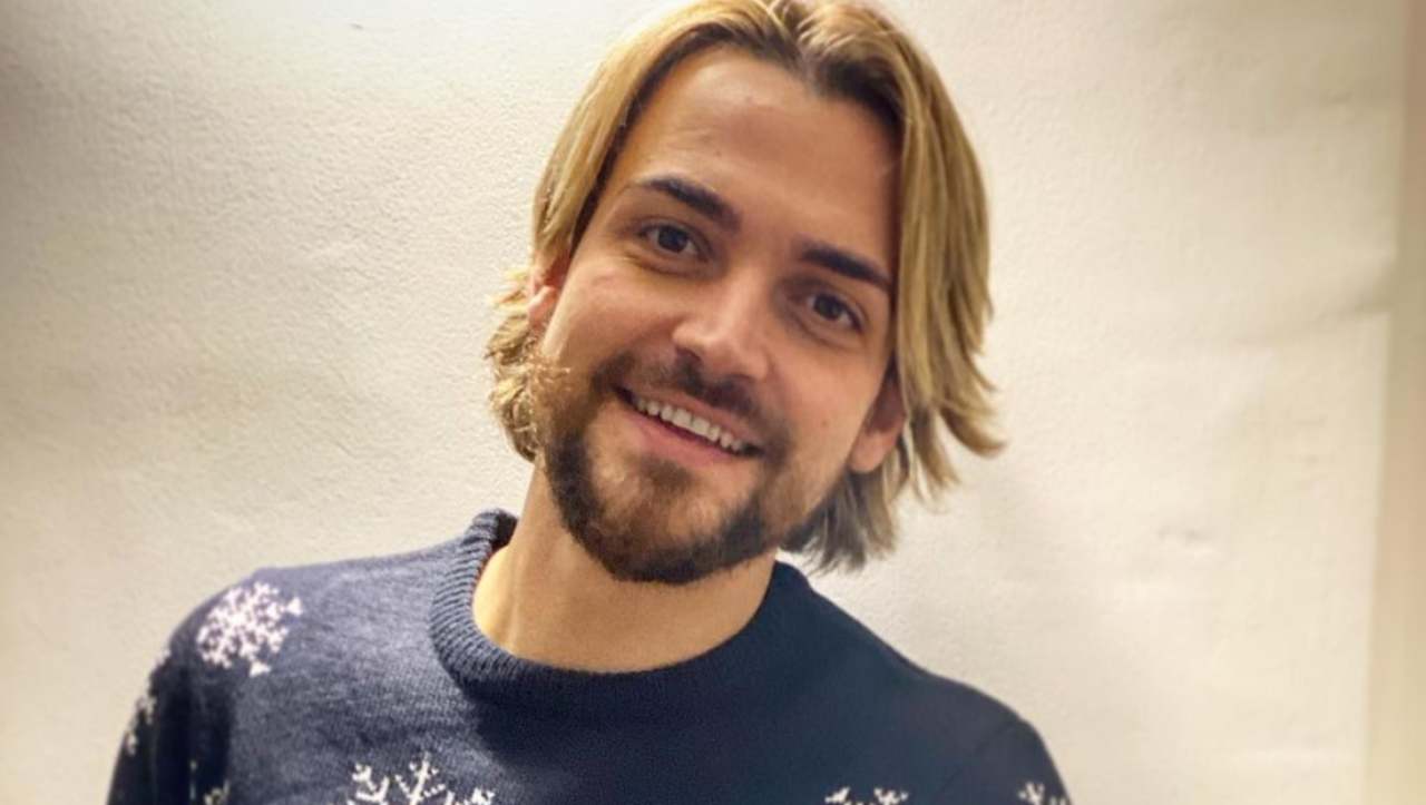 Valerio Scanu in posa