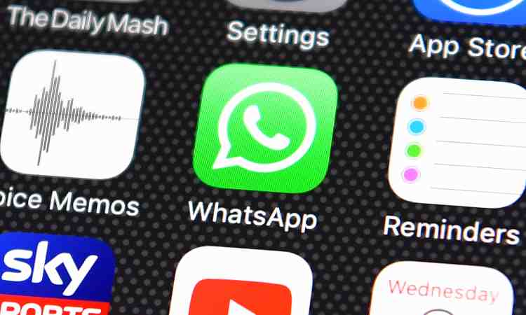 Whatsapp fra le app di uno smartphone