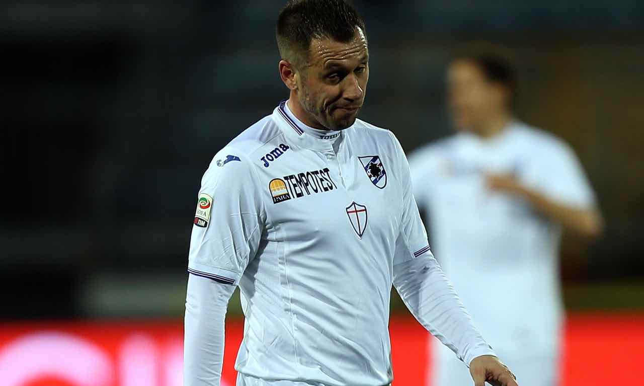 cassano giocatore Samp