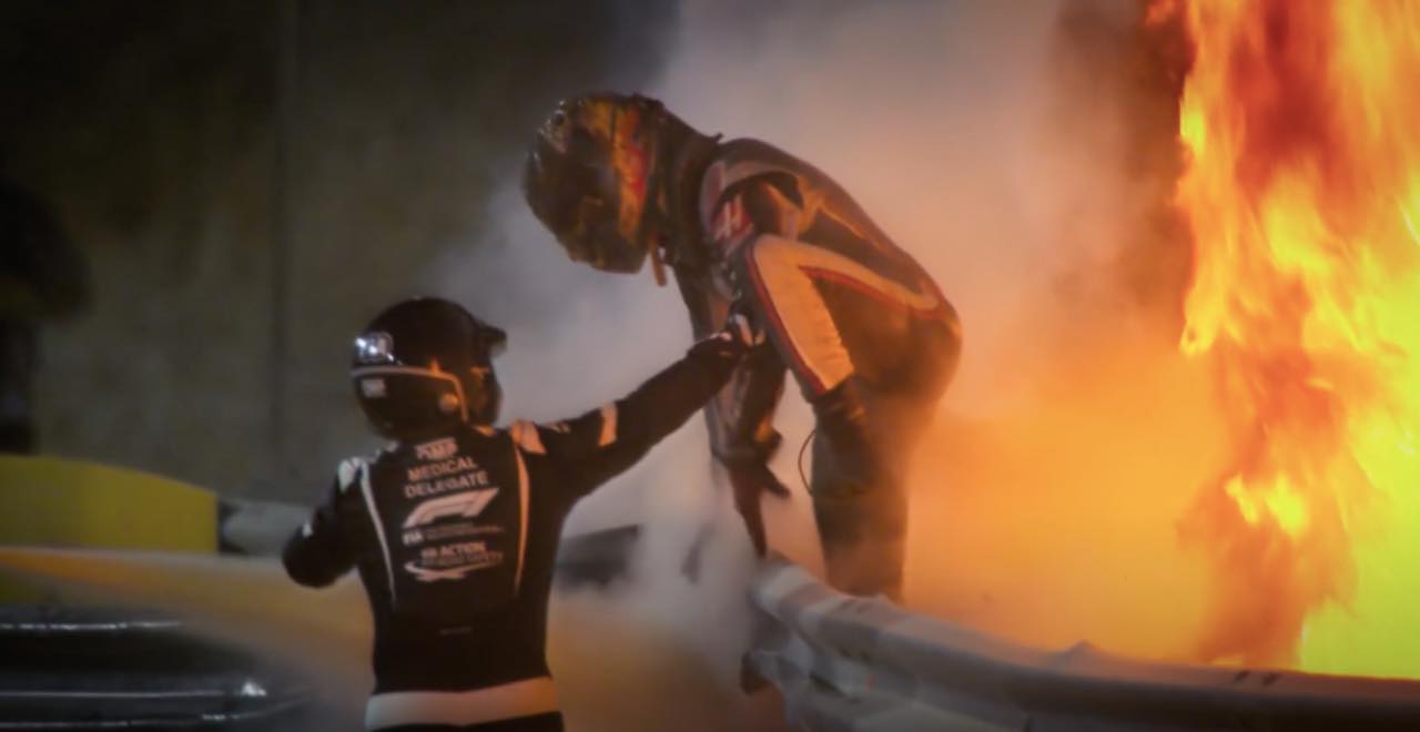 drive to survive Grosjean