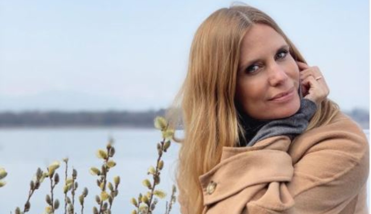 Filippa Lagerback al lago