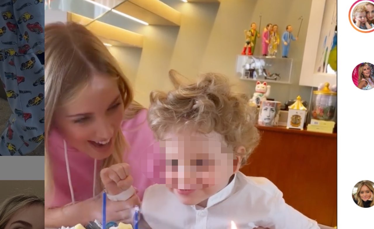 Chiara Ferragni e Leone