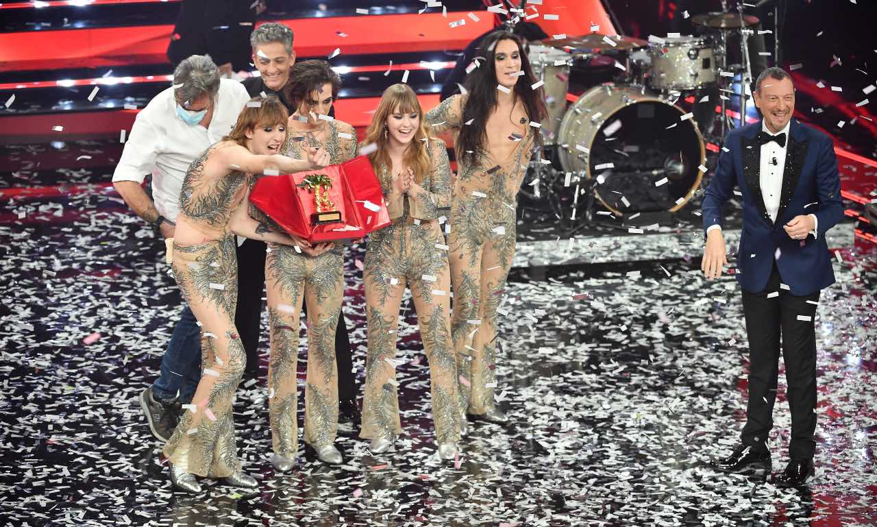 maneskin vincitori sanremo