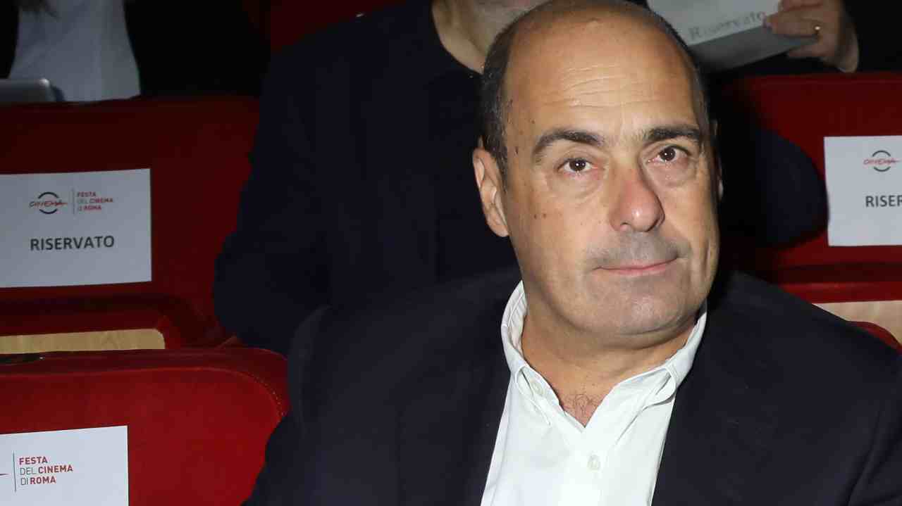 Nicola Zingaretti imbronciato