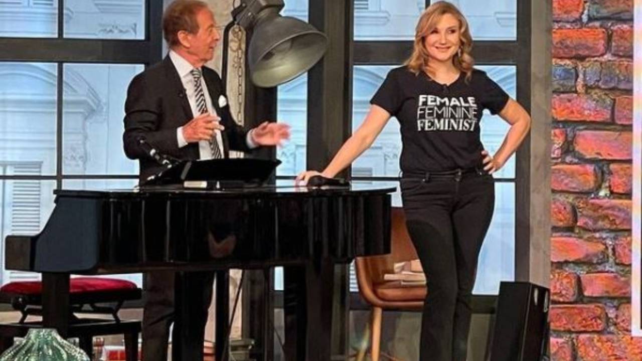 Serena Bortone e Memo Remigi