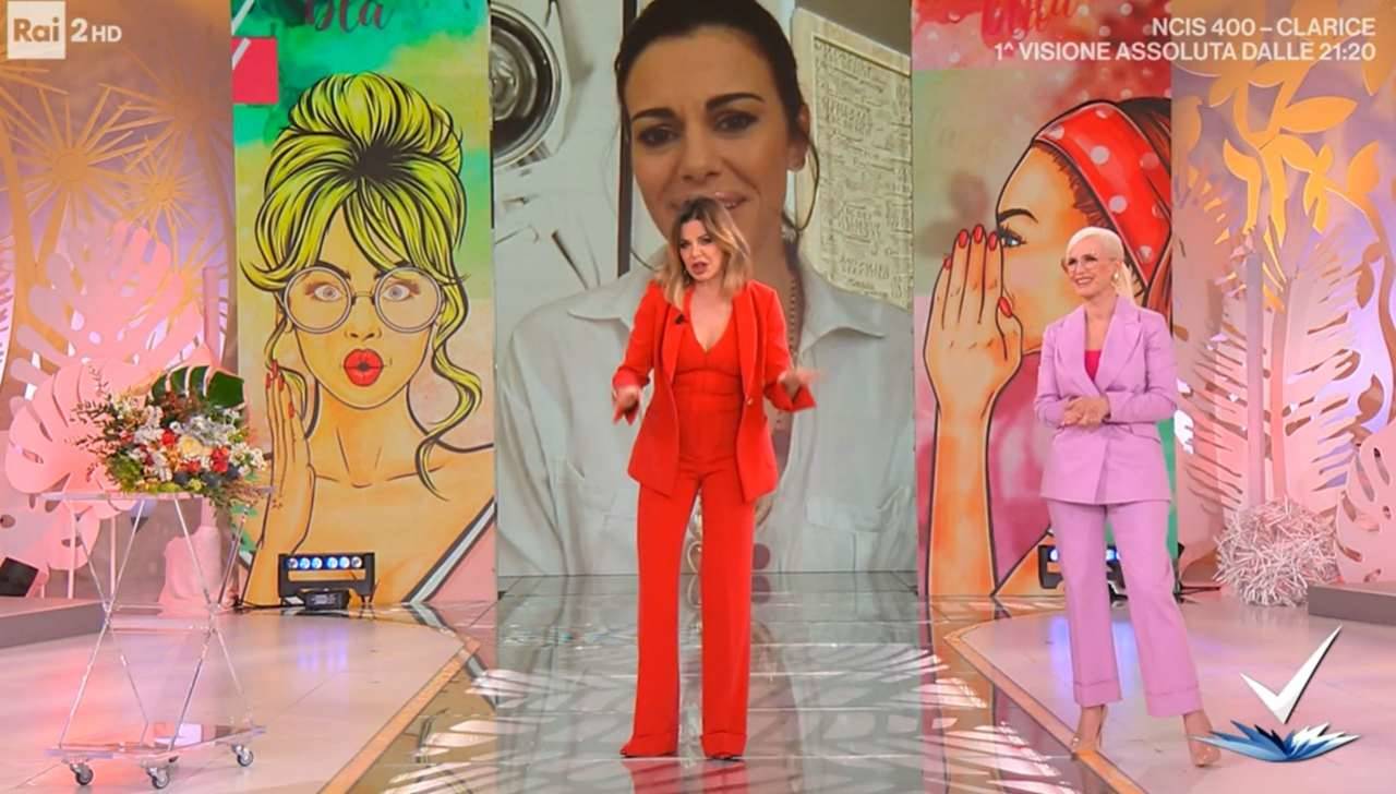 Alba Parietti a Detto Fatto