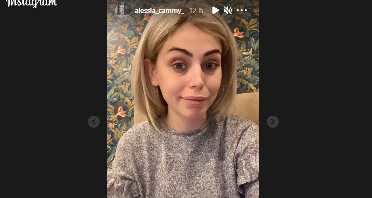 Alessia Cammarota triste