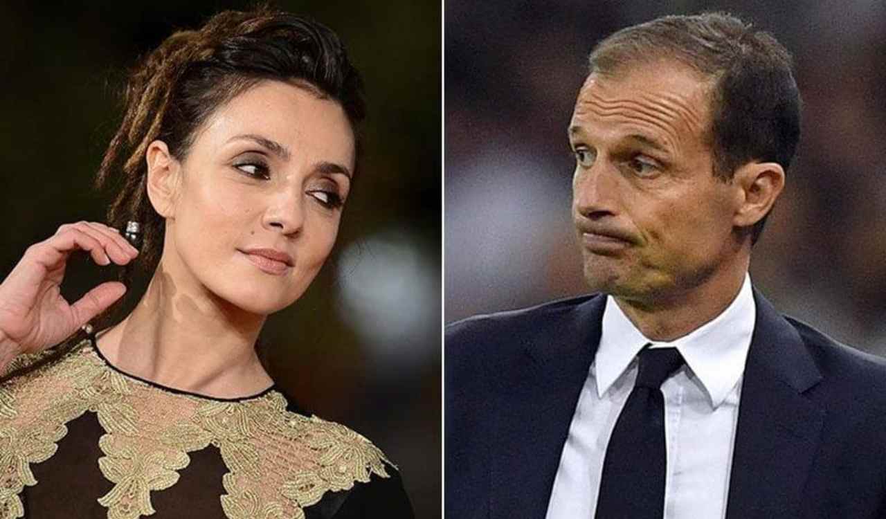 Ambra Angiolini e Massimiliano Allegri collage